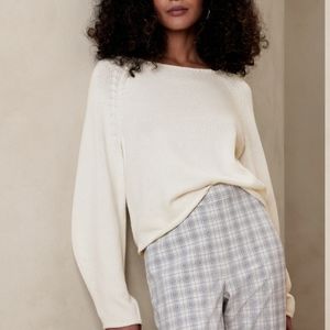 New Boatneck chunky sweater Women's Medium